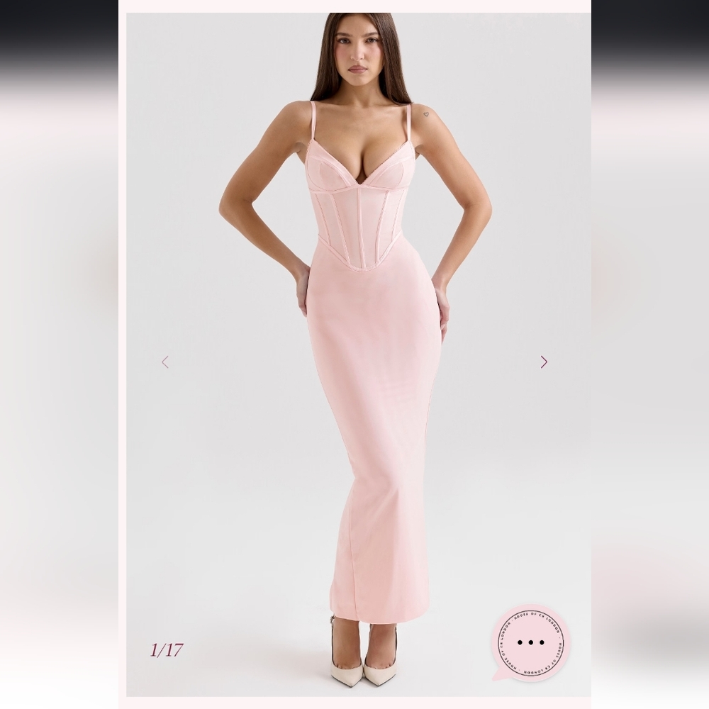 NWT House Of CB 'Romy' Corset Dress L (A-C)